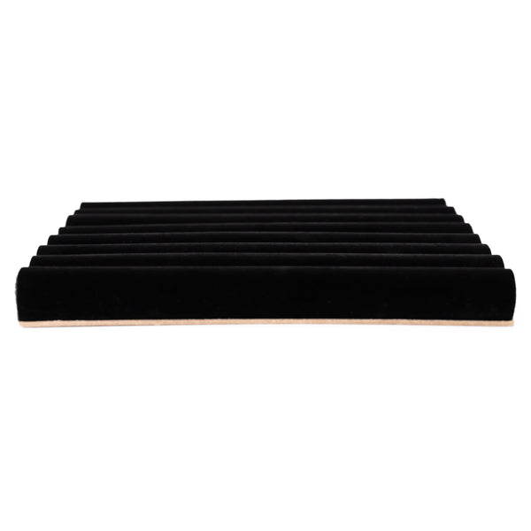 Black Velvet Soft Foam Ring Pads For Elegant Jewelry Displays - 3 pack