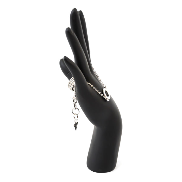 Tall 8" Female Mannequin Hand Jewelry Display in a Relaxed Pose, for Jewelry Stores, Craft-fairs, and Tradeshows
