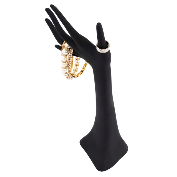 Tall 13" Female Mannequin Hand Jewelry Display for Jewelry Stores, Craft-fairs, and Tradeshows
