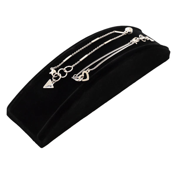 Black velvet dome bracelet / watch display ramp