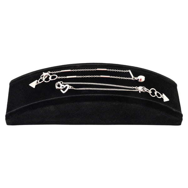 Black velvet dome bracelet / watch display ramp