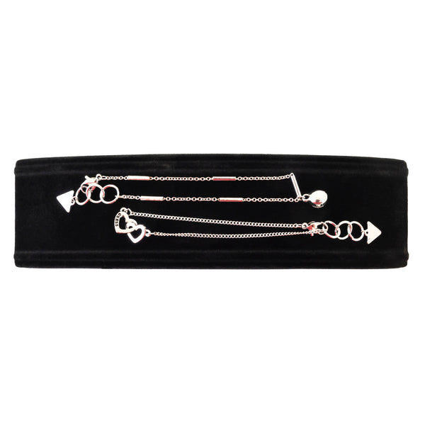 Black velvet dome bracelet / watch display ramp