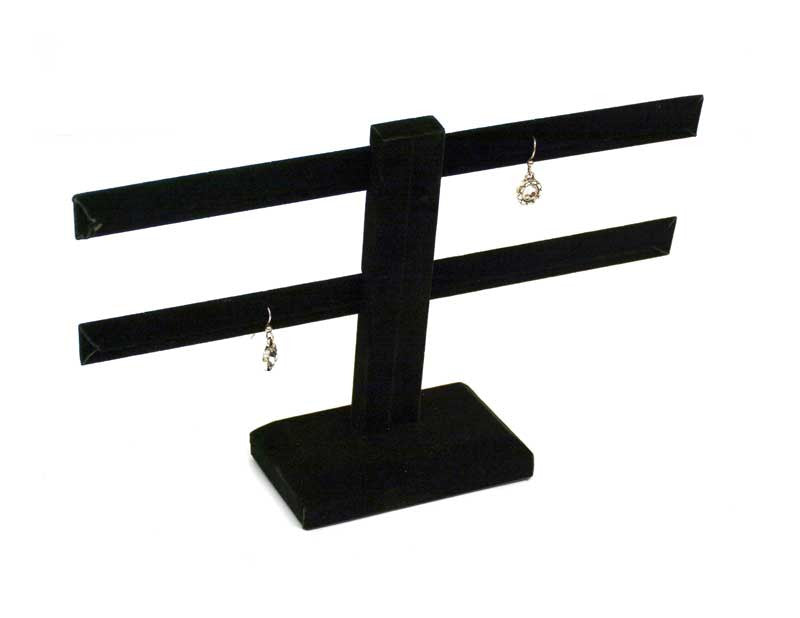 2 tier t-bar earring stand