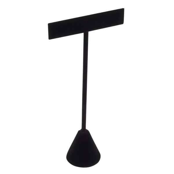 Felt Earring T-Bar Display with Weighted Base 4-1/2″ High, Can be Used to Display Earrings, Bracelets or Pendants
